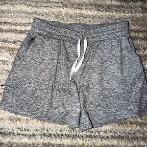 Pacific Trail Gray Heather Athletic Drawstring Shorts